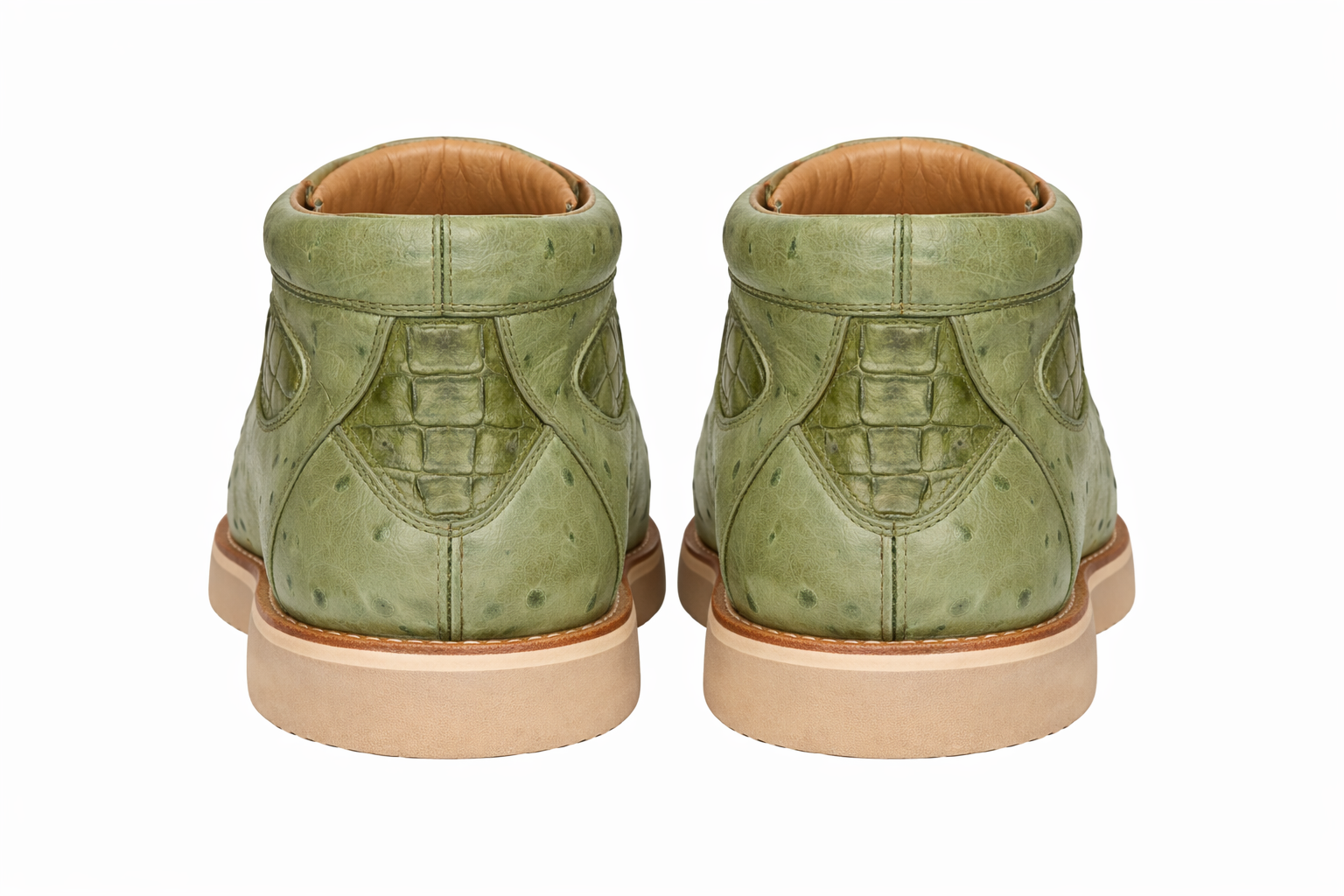 Zapato Piel Caiman y Avestruz LAB-ZA050248