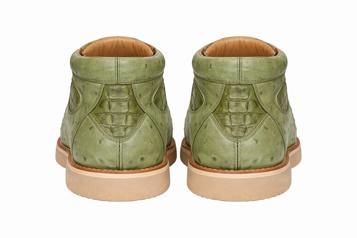 Zapato Piel Caiman y Avestruz LAB-ZA050248