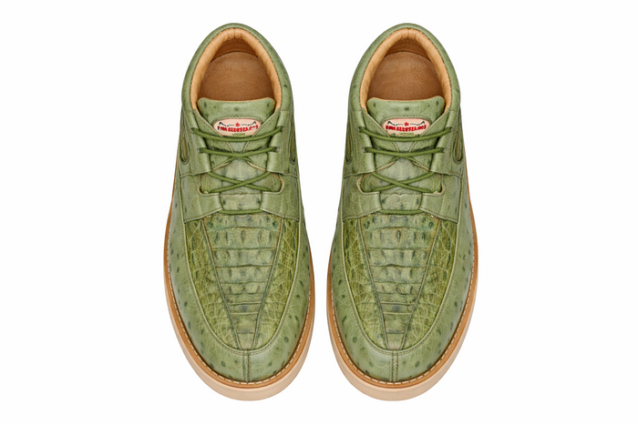 Zapato Piel Caiman y Avestruz LAB-ZA050248