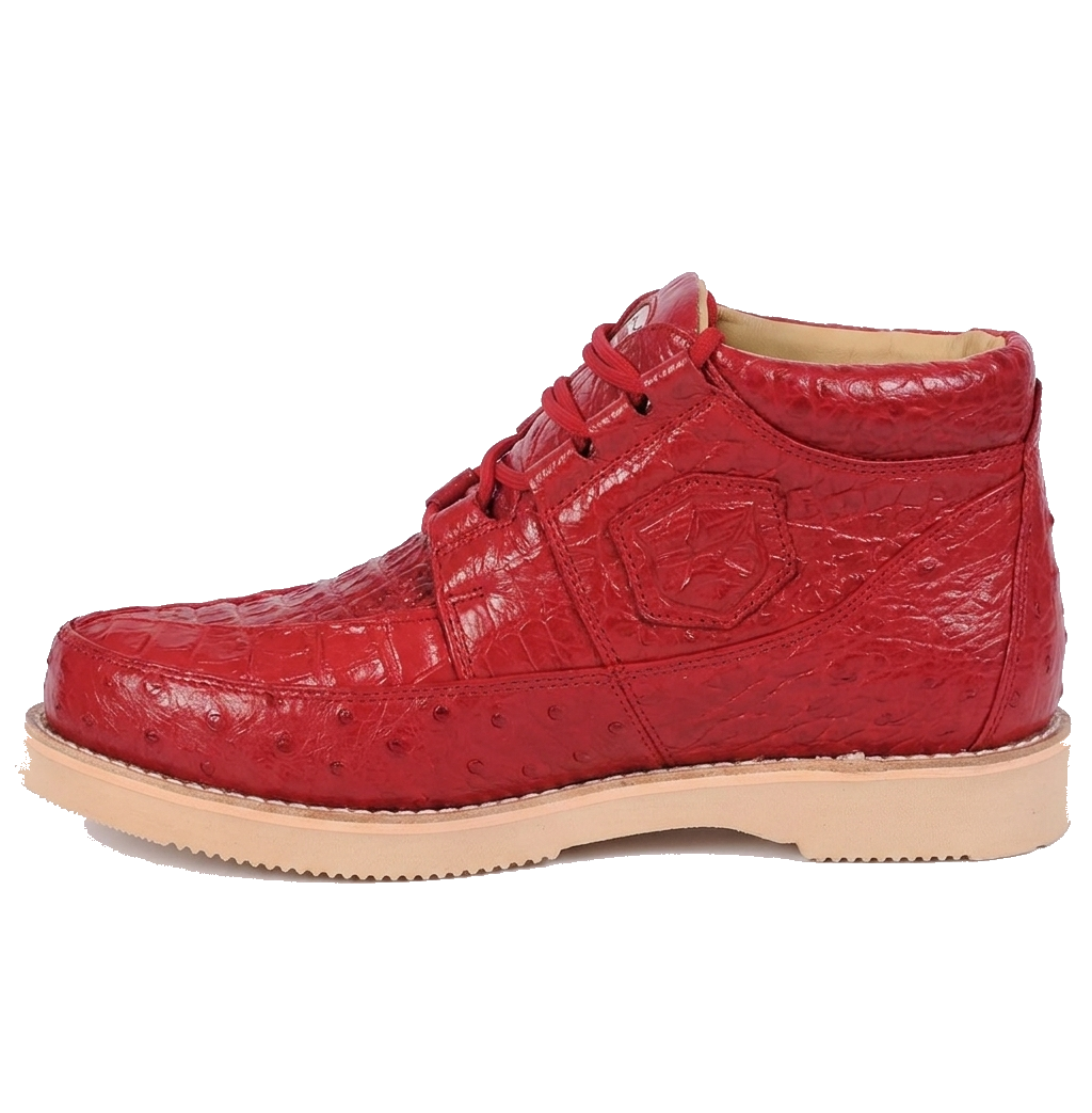 Zapato Piel Caiman y Avestruz LAB-ZA050212