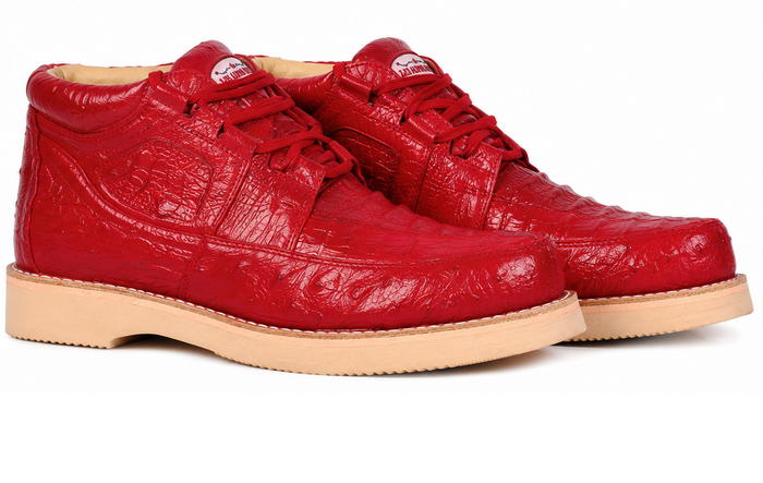 Zapato Piel Caiman y Avestruz LAB-ZA050212