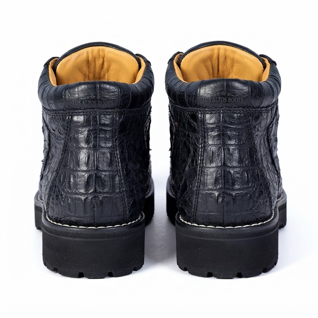 Zapato Piel Caiman y Avestruz LAB-ZA050205