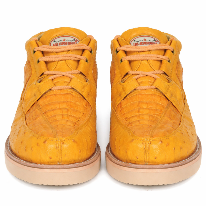 Zapato Piel Caiman y Avestruz LAB-ZA050202