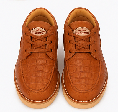 Caiman & Ostrich Leather Shoe LAB-ZA050203