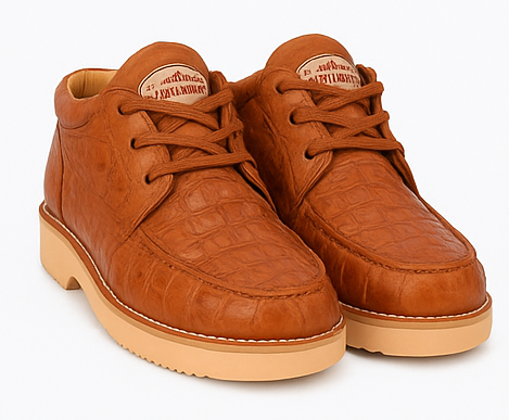 Caiman & Ostrich Leather Shoe LAB-ZA050203