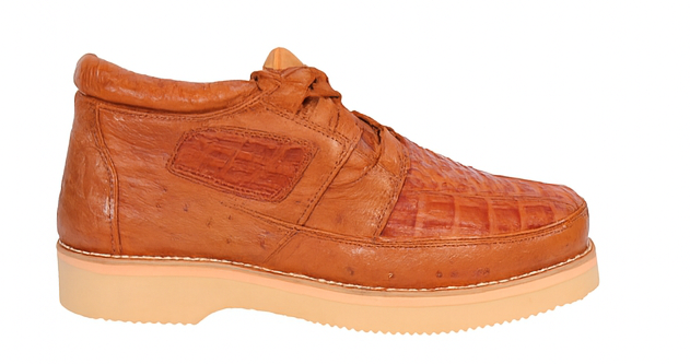 Caiman & Ostrich Leather Shoe LAB-ZA050203