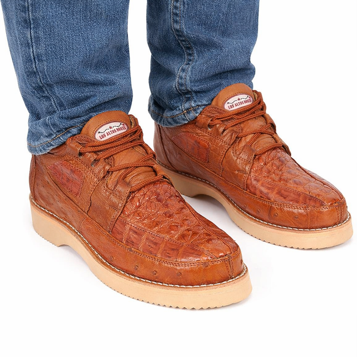 Caiman & Ostrich Leather Shoe LAB-ZA050203