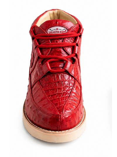 Zapato Piel Caiman y Avestruz LAB-ZA050212