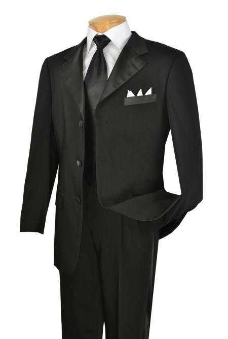  Dark color black Three buttons Year Round Tuxedo Big and Tall Large Man ~ Plus Size Extra Long length sizes Available Collection 