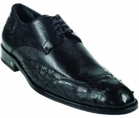  Ostrich Full Quill Skin Dark color black Dress Cheap Priced Exotic Skin Formal Shoes For Men For Sale 