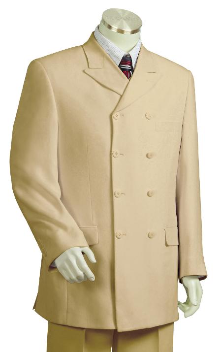  High Fashion Taupe Zoot Suit 