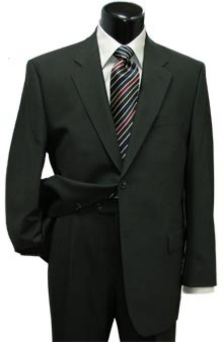  Dark color Black Wedding / Prom Classic Two Button Style Superior fabric Suit 