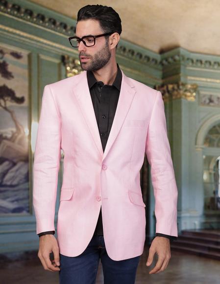 Images of Pink Sport Coat - Reikian