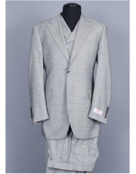 Tiglio Rosso Grey San Giovesse Suit & Vest