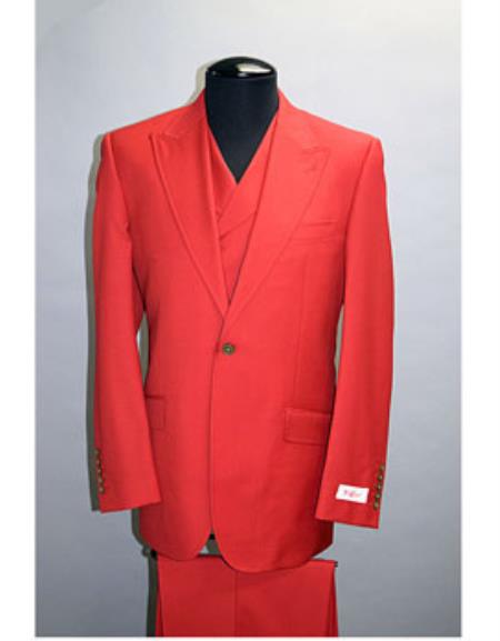 Tiglio Rosso Red San Giovesse Suit & Vest