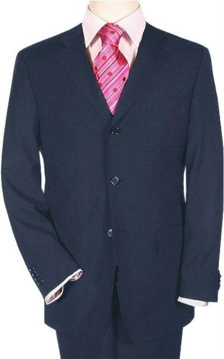  Extra Long length navy blue colored Suits for Men XL Available in Two buttons Style Only for tall Vented 