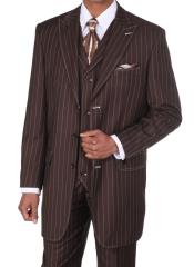 Mens Brown Suit