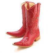 Mens Red Boots
