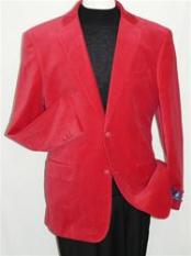 Men's Red Sportcoat