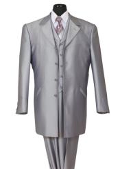 Wool Suits For Men | Double Breasted Pinstripe Suit