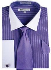 Mens Stripes Dress Shirt