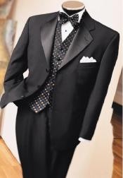 Mens Tuxedo Vest