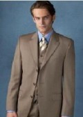 Mens Beige Suit