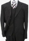  Black Italian 3 piece Suit