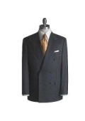 Charcoal Double Breasted Suit