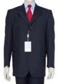  Mens Navy Blue Suit