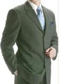 Mens Olive Suit