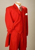 Mens Red Suit