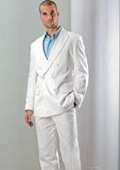 Mens White Suit