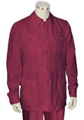 Mens Red Suit
