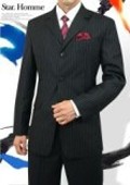 Mens 3 Button Suit