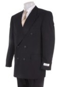  Mens Black Dress Double