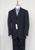 Mens Navy Blue Suit