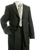 Mens Olive Designer Suit