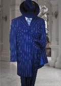 Mens Royal Blue Suit