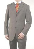 Mens Light Gray Suit