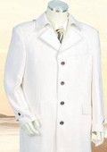 Mens White Designer Suit