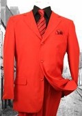 Mens Red Suit