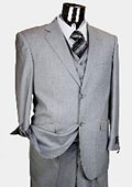 2 Button Grey Suit