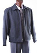 Mens Charcoal Winter Coat