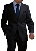 Black Linen Suit