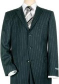 Black Chalk Stripe Suit