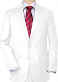 Mens White Suit