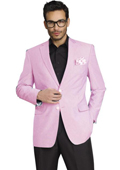 Mens Pink Suit