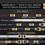 Cowboy diamond belts