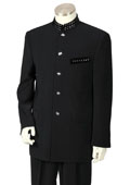 Black Nehru Suit